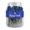 Dartpiler Kings Dart Steeltip (50) 20 gram | til tradisjonell dart | Blå