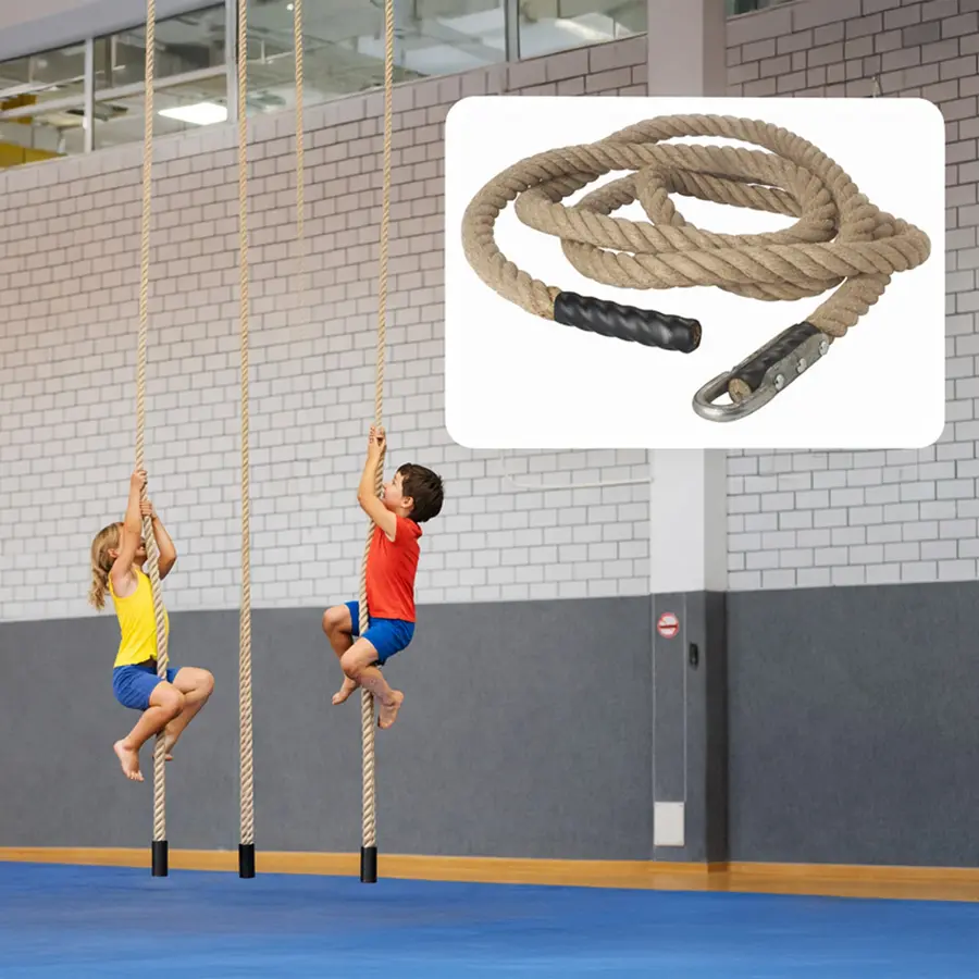 Klatretau til gymsal og idrettshall 4,5 meter 