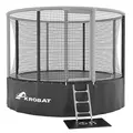 Trampoline Akrobat Gallus 430 cm | Grå/ Svart