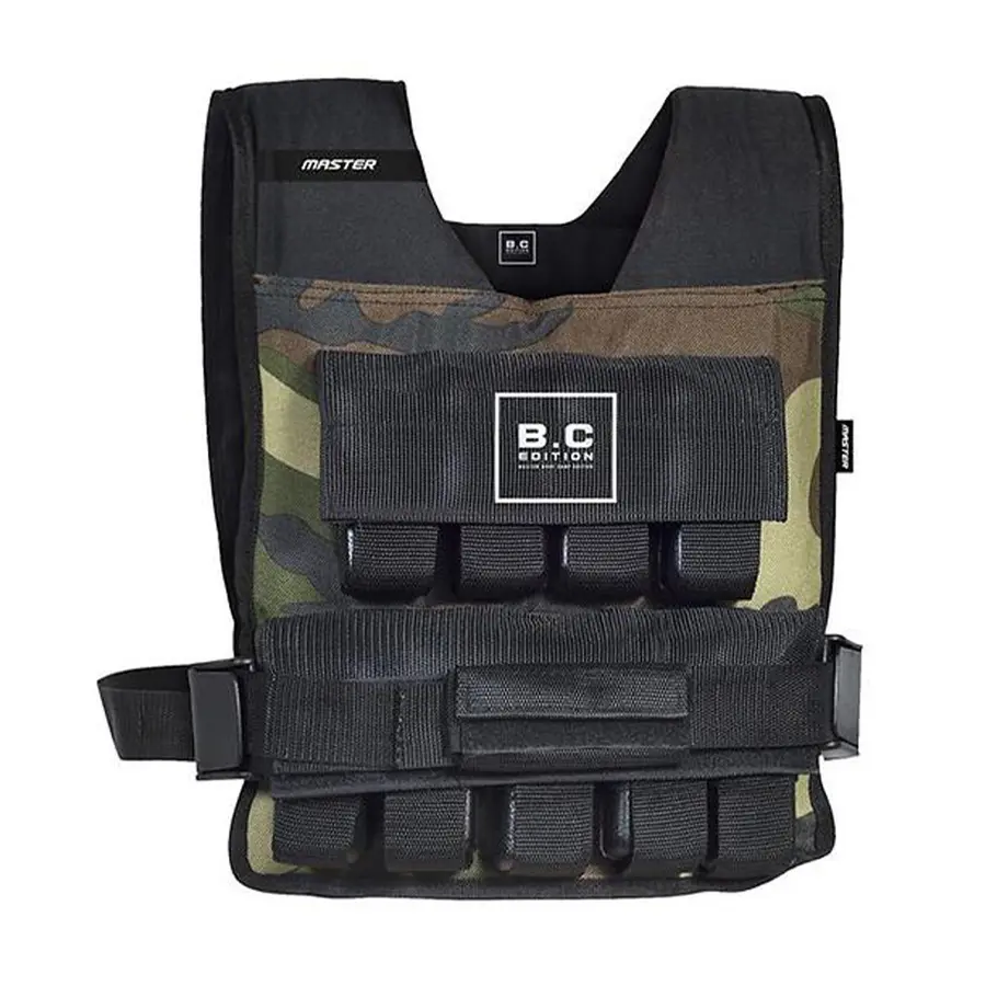 Vektvest Master BC Edition 10 kg God polstring | Festes med 2 stropper 