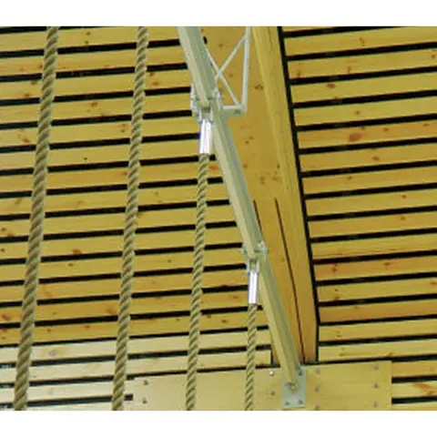 Klatretauskinne for 7 tau komplett Lengde skinne 660 cm | Takh&#248;yde 7 meter