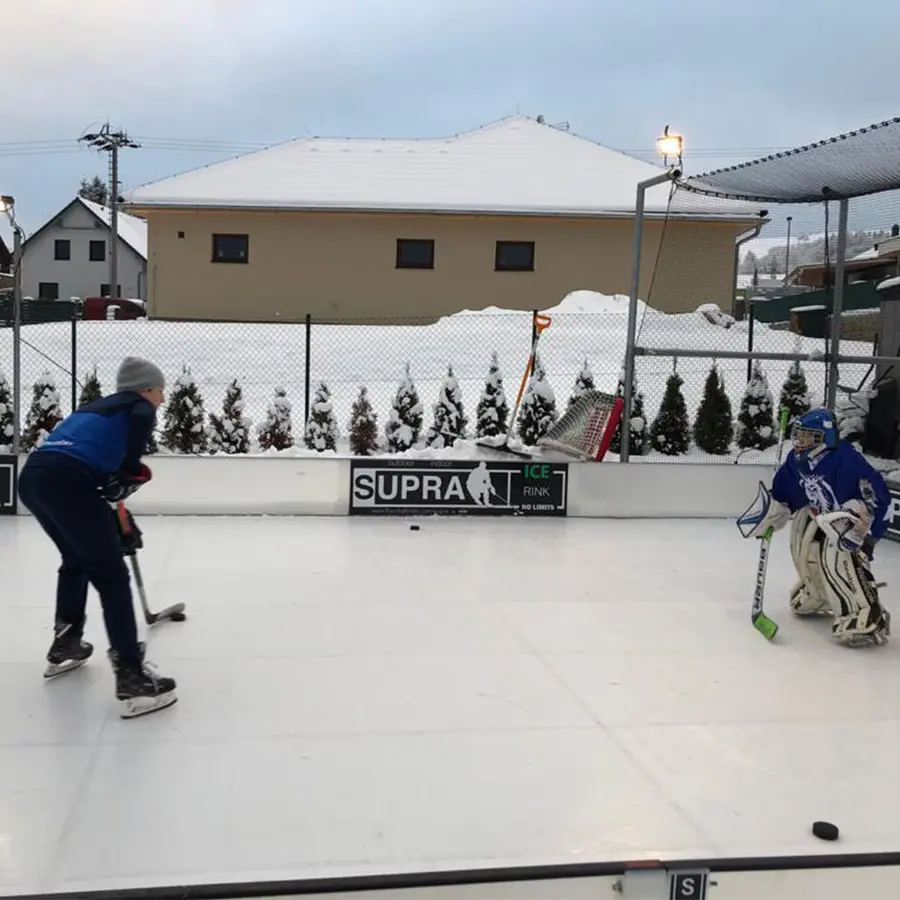 Multisportbane Super IS Isbane Ishockey Skøyteis  | 20 x 10 m | U/mål 