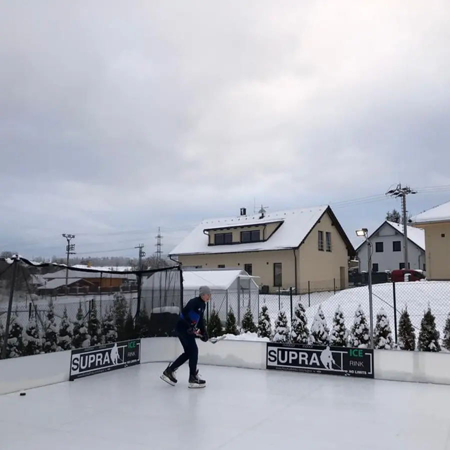 Multisportbane Super IS Isbane Ishockey Skøyteis  | 20 x 10 m | U/mål 