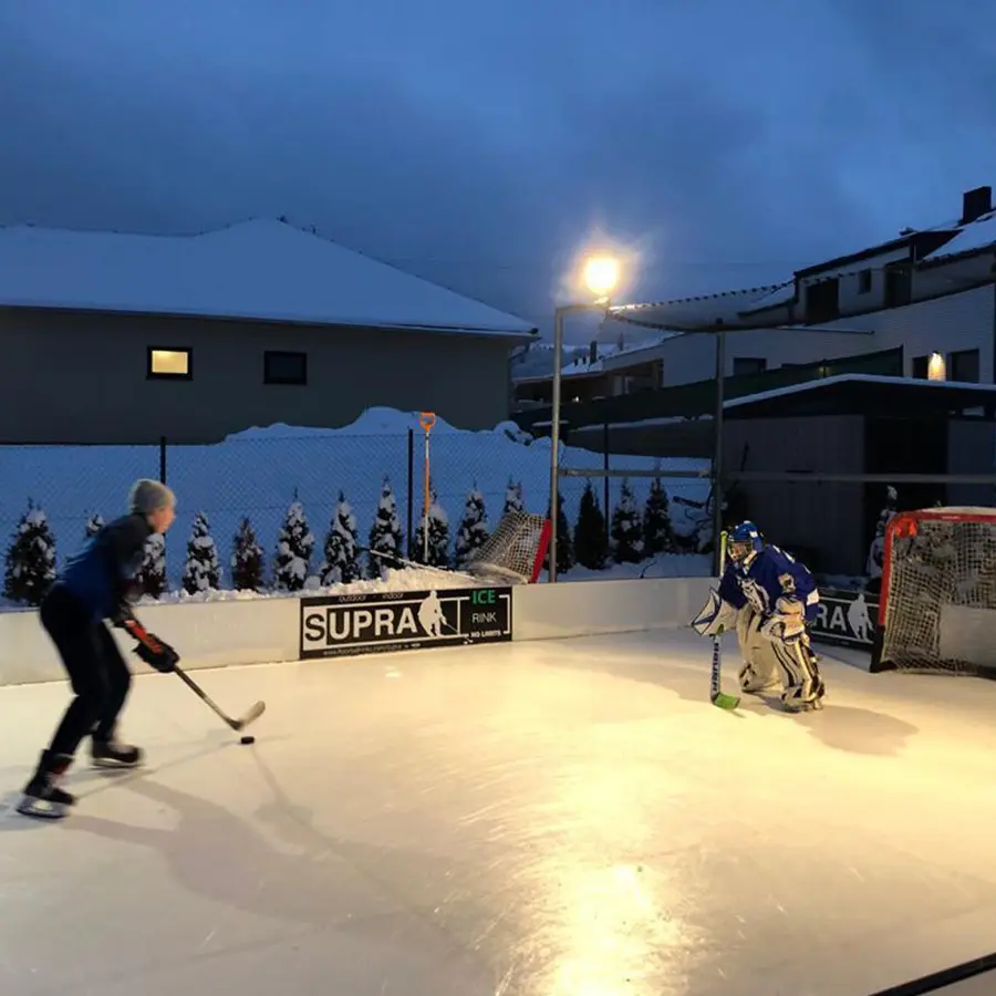 Multisportbane Super IS Isbane Ishockey Skøyteis  | 20 x 10 m | U/mål 
