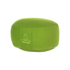 Sittepute Rondo Liten yogapute | Grønn Høyde 15 cm | Diameter 30 cm