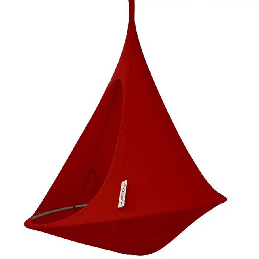 Hengehuske Cocoon - Hvit - 120cm Genial hengekøye og gyngestol for alle 