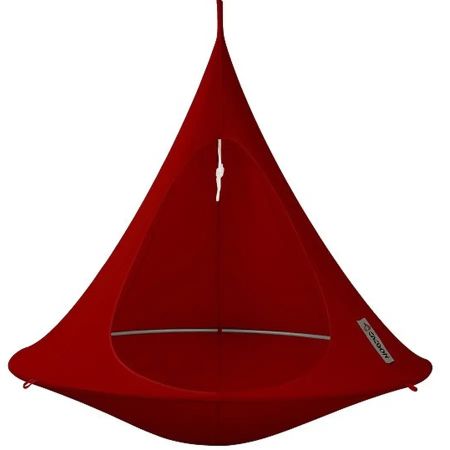 Hengehuske Cocoon - Hvit - 120cm Genial hengekøye og gyngestol for alle 