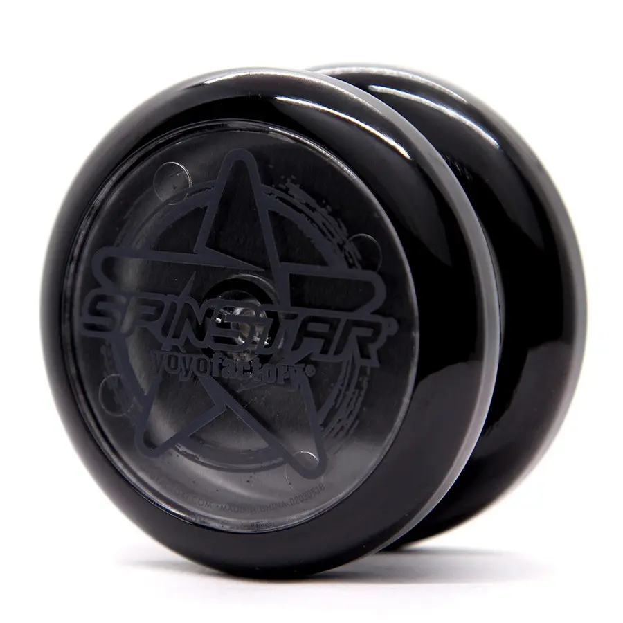 Spinstar Yoyo | Svart Nybegynner | Responsiv jojo 