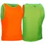 Overtrekksvest vendbar junior Oransje | Grønn |  Markeringsvest 