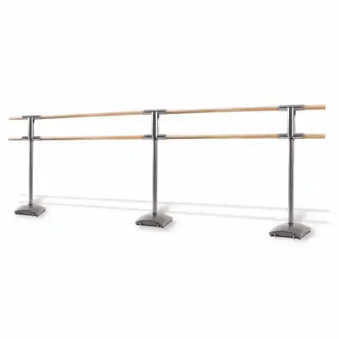 Frittstående Ballettbarre - Maurice 2 á 500 cm | rund profil | m/hjul