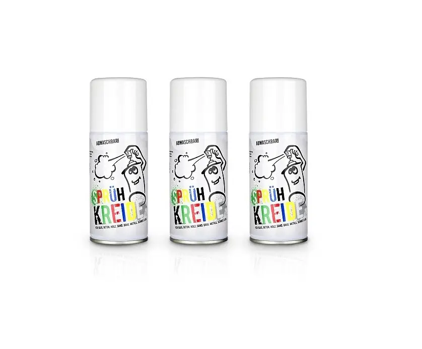 Markeringsspray 1 stk Hvit spray til gress, sand og asfalt 