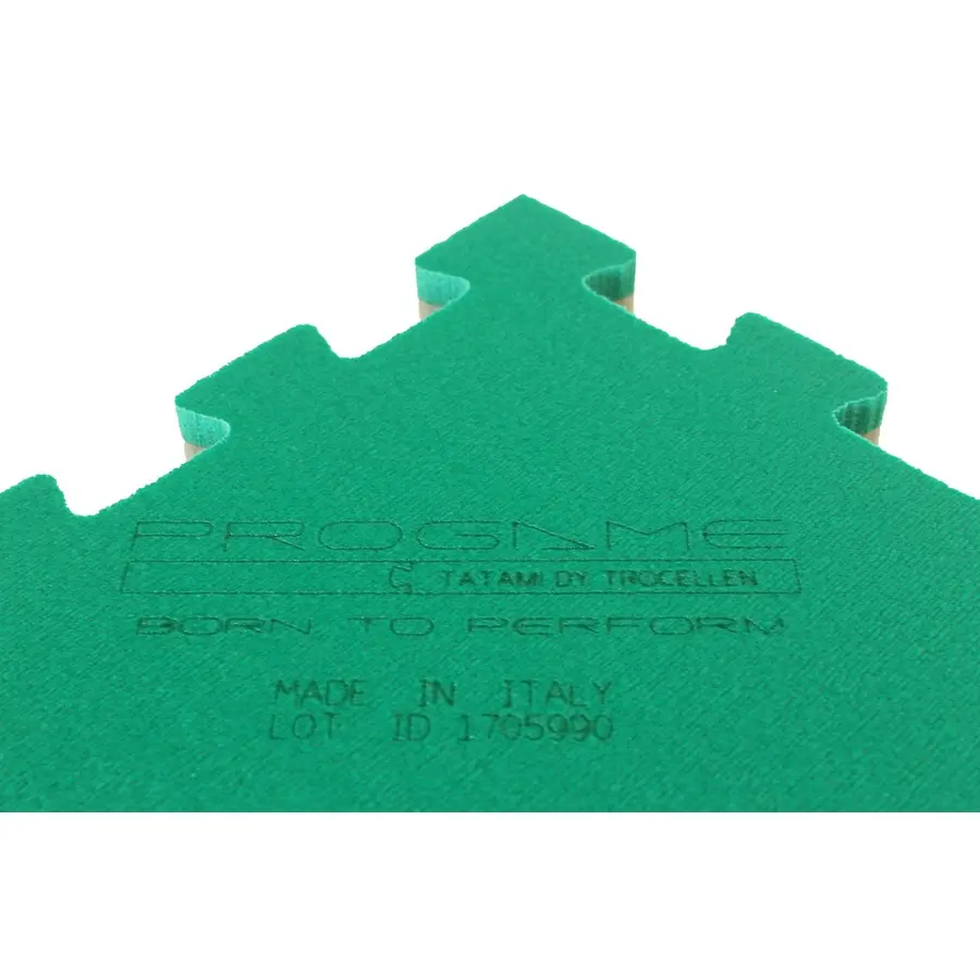 Kampsportmatte 100x100x4 cm Tatami original flettematte,  inkl kant 
