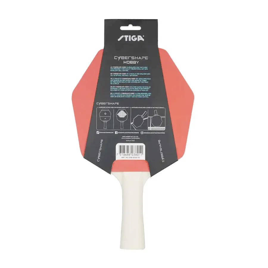 Bordtennisracket Stiga Cybershape Hobby ITTF godkjent | fritid 