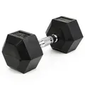 Manual Sport-Thieme Rubber Hex 15 kg 1 stk. dumbbell