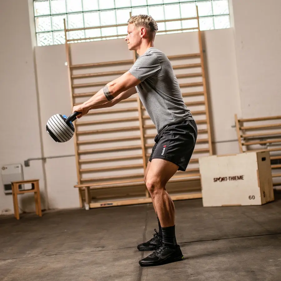 Kettlebell Vario Justerbar vekt 4 - 18 kg 