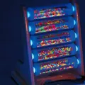 UV-stige rør med granulater