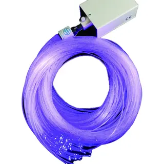 Fiberoptikk 400 tråder 400 cm | Inkludert lyskilde