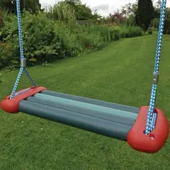Hipster Swing huskesete | Ekstra bredt 40 cm sitteflate | Max 100 kg | Rød