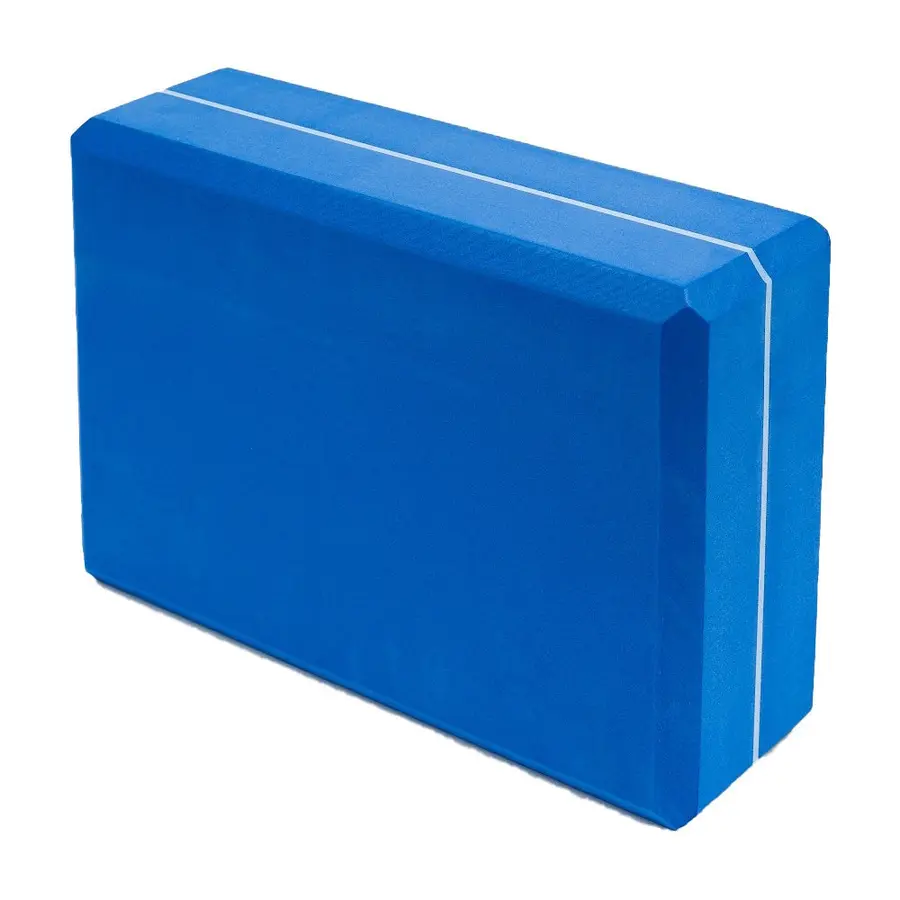 Yogablokk i EVA skum - hard 225 x 150 x 75 mm | Blå 