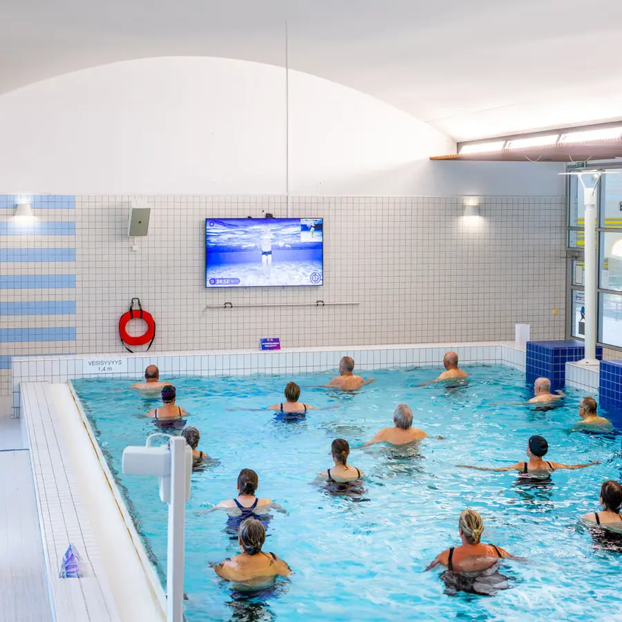 Waterbic 32" berøringsskjerm Vanntreningsskjerm Komplett m leieavtale 