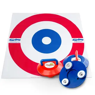 Curling sett Inkludert målteppe