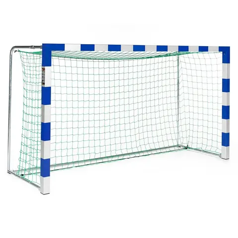 H&#229;ndballm&#229;l 300x160cm bl&#229;/s&#248;lv 1 stk | foldbare nettb&#248;yler m/nett