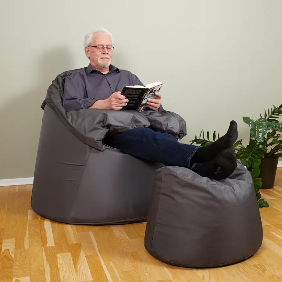 Kulestol Protac  SenSit® | Høy rygg+puff Høy rygg og puff | Hvit | over 180 cm 