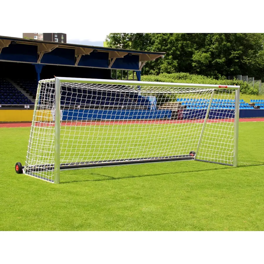 Fotballmål 7,32x2,44 m Safety helsveiset 11'er mål | Med hjul | SimplyFix 