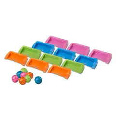 Kerby® Mesterskaps sett 12 Støtkasser | 8 baller