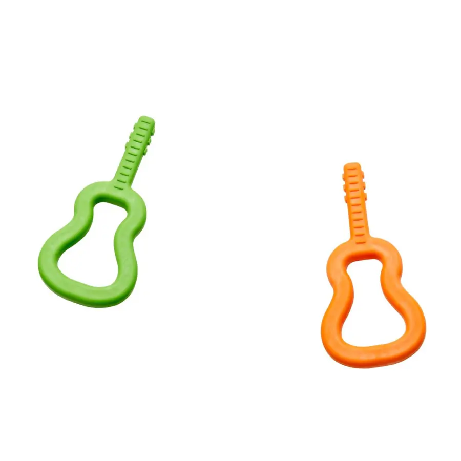 Tyggerør Gitar Grønn For barn og voksne | Medium tygging 
