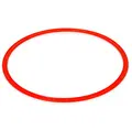 Gymnastikkring flat 50 cm | 1 stk. Rød