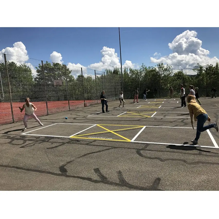 Street Racket Sport klassesett Aktiviserer 24 personer 