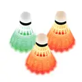 Badmintonballer Magic Night (3) Med LED batteri til spill i m&#248;rket
