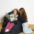 Protac SenSit® Junior Nature med puff 3-10 år |  Mørk blå