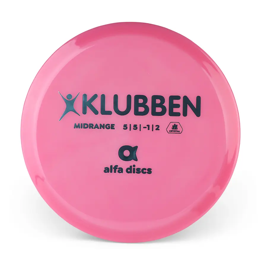 Golfdisc Midrange Klubben Rosa Mellomdistanse disc til frisbeegolf 