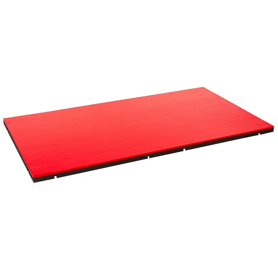 Kampsportmatte 200x100x5 cm I-TIS ProGame Trocellen® konkurransematte rød 
