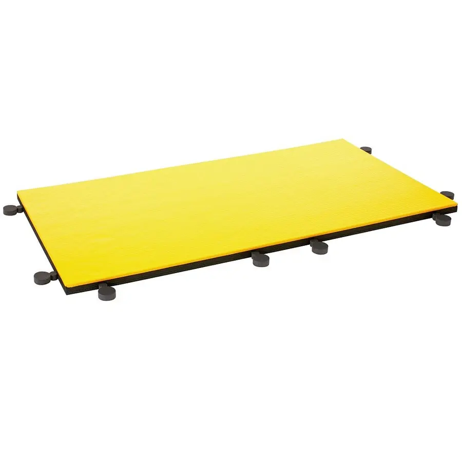 Kampsportmatte 200x100x5 cm I-TIS ProGame Trocellen® konkurransematte gul 