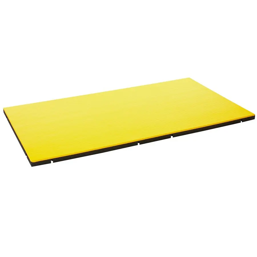Kampsportmatte 200x100x5 cm I-TIS ProGame Trocellen® konkurransematte gul 