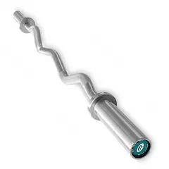 Vektstang Curlstang Silver 50 mm 120 cm | 9,3 kg
