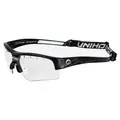Innebandybriller Unihoc Victory Junior Beskyttelsesbriller | Svart/ Hvit