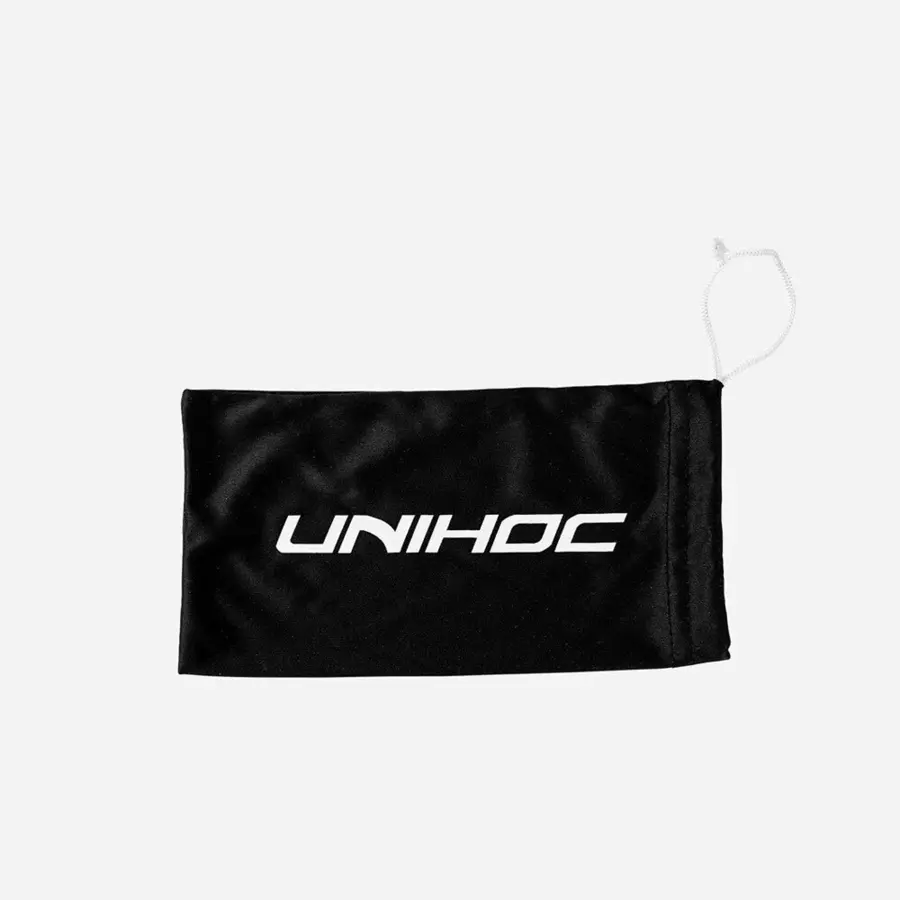 Innebandybriller Unihoc Victory Junior Beskyttelsesbriller | Svart/ Hvit 