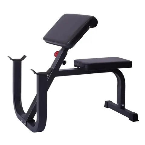 Treningsbenk MF Deluxe Preacher Curl Med holder for vektstang