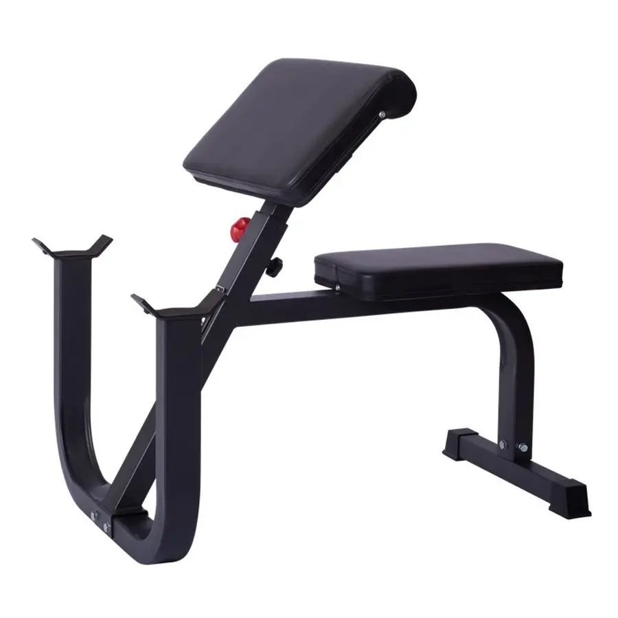 Treningsbenk MF Deluxe Preacher Curl Med holder for vektstang 
