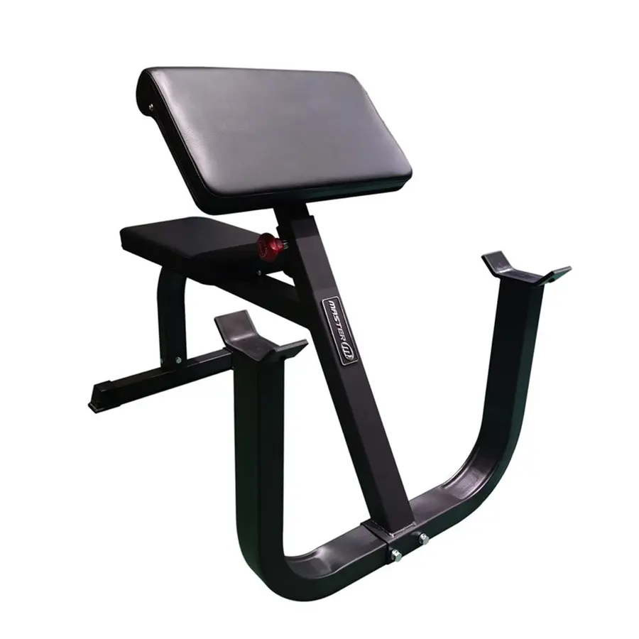 Treningsbenk MF Deluxe Preacher Curl Med holder for vektstang 