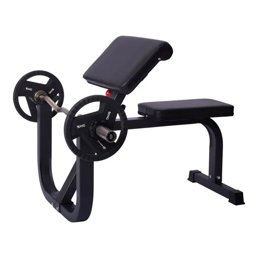 Treningsbenk MF Deluxe Preacher Curl Med holder for vektstang 