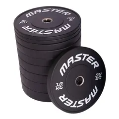 Vektskivesett MF Crossfit 150 kg Bumpervekter | 50 mm hull
