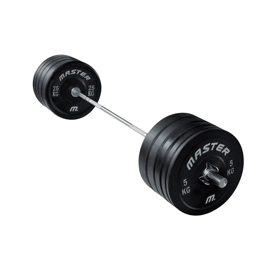 Vektsett MF Crossfit 150 kg Bumpervekter 120 kg | 50 mm hull 