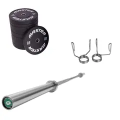 Vektsett 140 kg 50mm | 2 x 20 kg, 15 kg, 5 kg og 4x10 kg