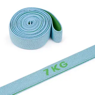 Treningsstrikk i tekstil | Elastisk 7 kg | Grå/grønn 