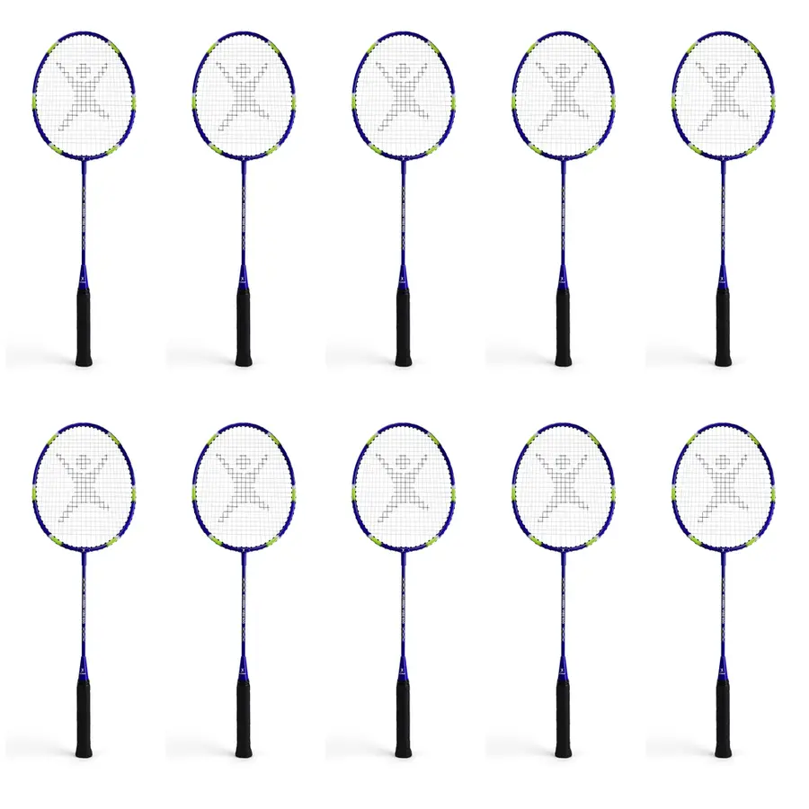 Badmintonracket Vibe 600 | 10 stk 10 stk | 102 g | For skole og fritid 